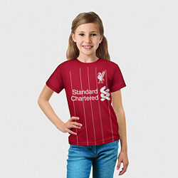 Футболка детская Liverpool FC, цвет: 3D-принт — фото 2