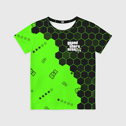 Футболка детская GTA 5 ГТА 5, цвет: 3D-принт