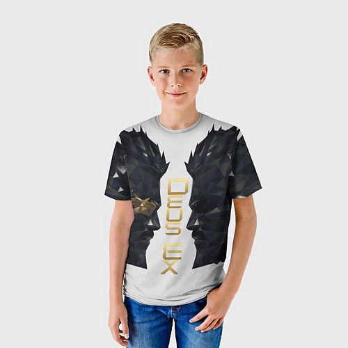 Детская футболка Deus Ex / 3D-принт – фото 3