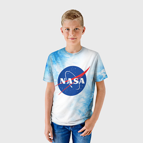 Детская футболка NASA НАСА / 3D-принт – фото 3