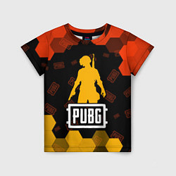 Футболка детская PUBG ПАБГ, цвет: 3D-принт