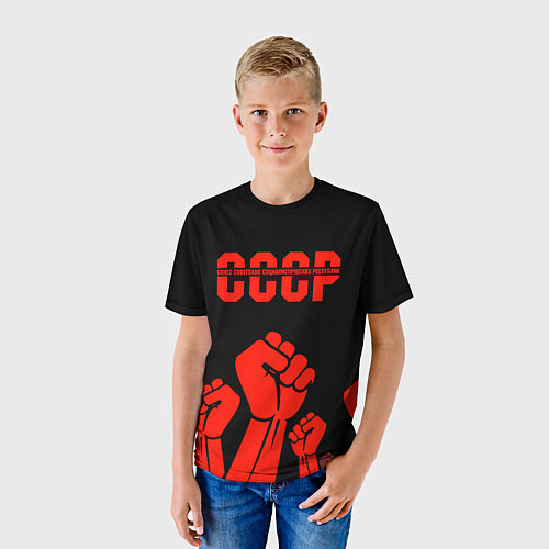 Детская футболка СССР / 3D-принт – фото 3