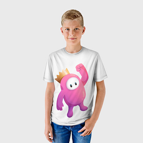 Детская футболка Fall Guys / 3D-принт – фото 3