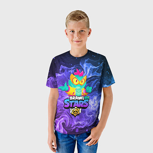 Детская футболка BRAWL STARS DEXTER / 3D-принт – фото 3