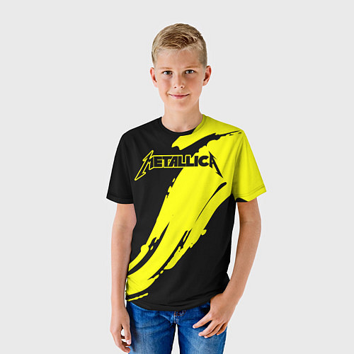 Детская футболка Metallica / 3D-принт – фото 3