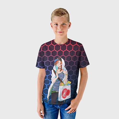 Детская футболка Чуя Накахара / 3D-принт – фото 3