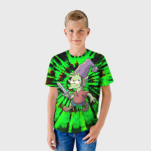 Детская футболка ЭЛФО / 3D-принт – фото 3