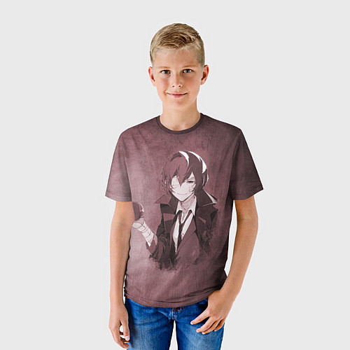Детская футболка Дазай / 3D-принт – фото 3