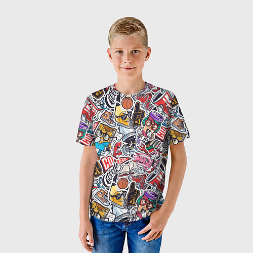 Детская футболка MIX / 3D-принт – фото 3