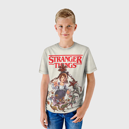 Детская футболка Stranger Things / 3D-принт – фото 3