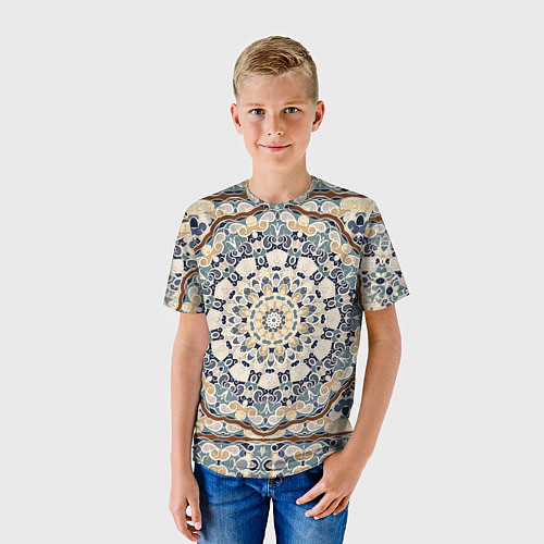 Детская футболка Ковер / 3D-принт – фото 3
