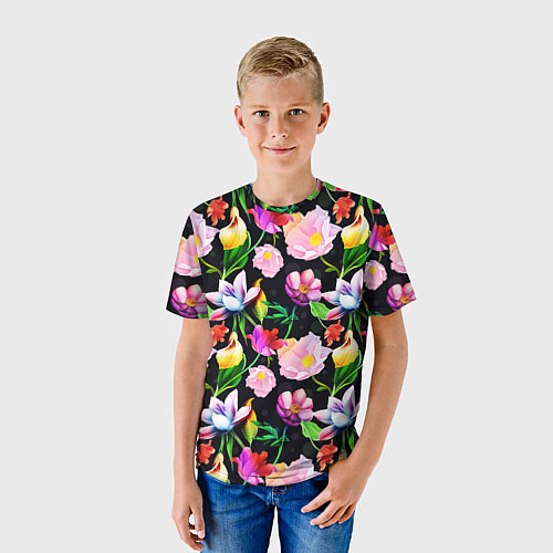 Детская футболка Разноцветие / 3D-принт – фото 3