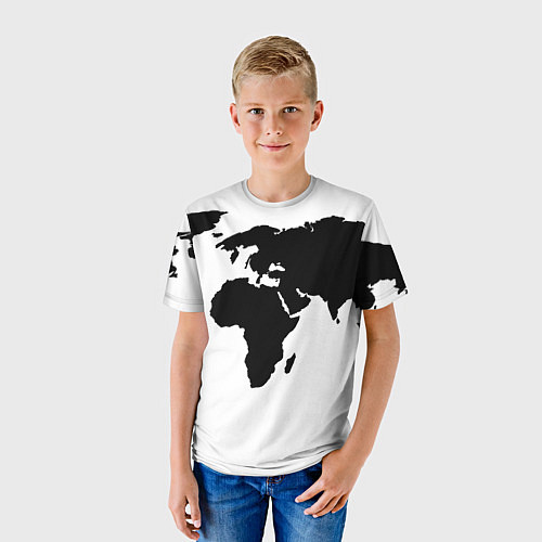 Детская футболка Весь мир / 3D-принт – фото 3