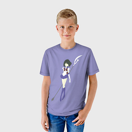 Детская футболка Сейлор Сатурн / 3D-принт – фото 3