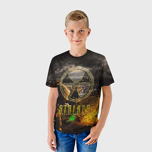 Детская футболка Stalker 2 / 3D-принт – фото 3