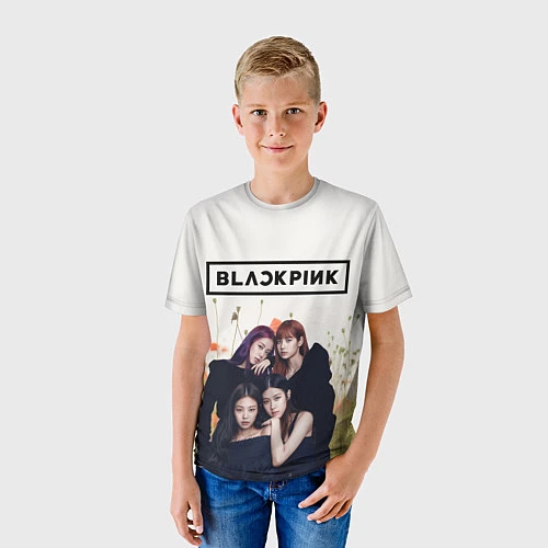 Детская футболка BlackPink / 3D-принт – фото 3