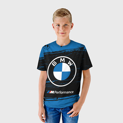 Детская футболка BMW БМВ / 3D-принт – фото 3