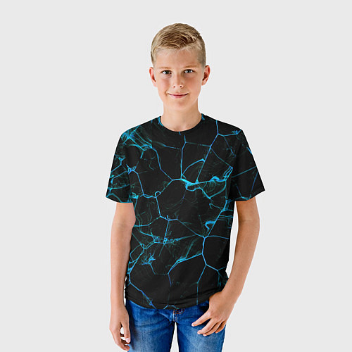 Детская футболка Ice Texture / 3D-принт – фото 3