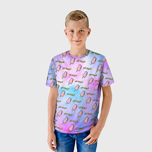 Детская футболка BLACKPINK ICE CREAM / 3D-принт – фото 3