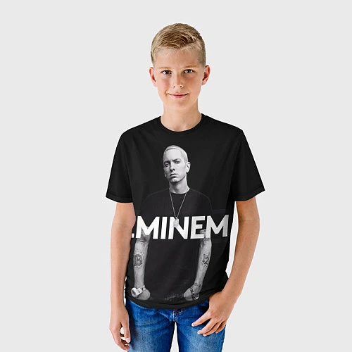Детская футболка EMINEM / 3D-принт – фото 3