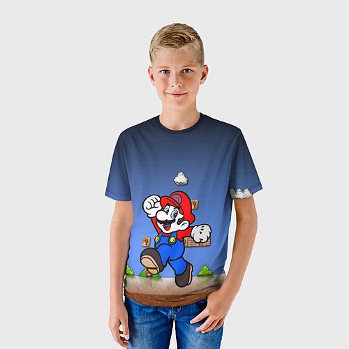 Детская футболка Mario / 3D-принт – фото 3