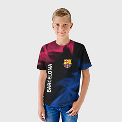 Футболка детская BARCELONA БАРСЕЛОНА, цвет: 3D-принт — фото 2
