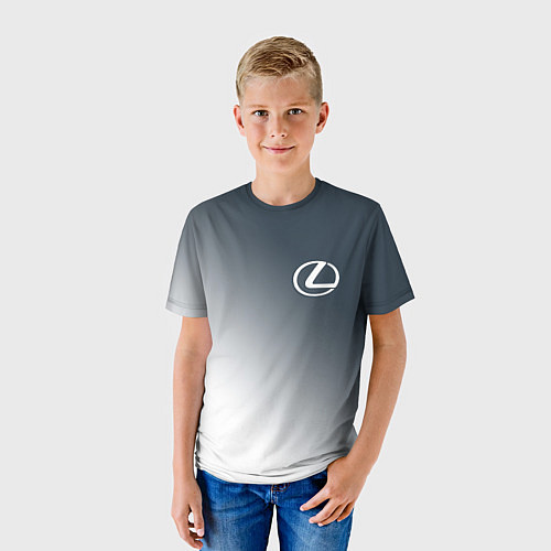 Детская футболка LEXUS ЛЕКСУС / 3D-принт – фото 3