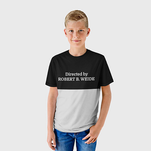 Детская футболка Directed by ROBERT B WEIDE / 3D-принт – фото 3