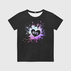 Футболка детская BTS, цвет: 3D-принт