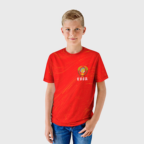 Детская футболка USSR СССР / 3D-принт – фото 3