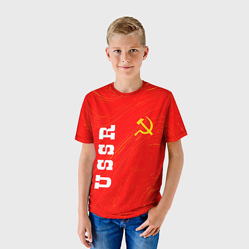 Детская футболка USSR СССР / 3D-принт – фото 3