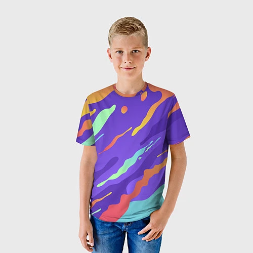 Детская футболка СЛАЙМ l SLIME / 3D-принт – фото 3