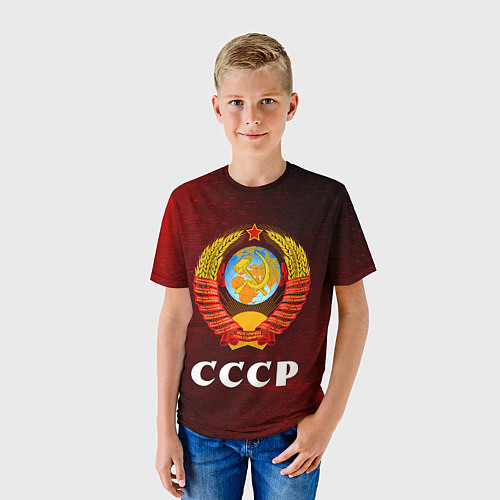 Детская футболка СССР USSR / 3D-принт – фото 3