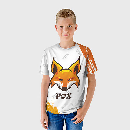 Детская футболка FOX / 3D-принт – фото 3
