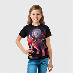 Футболка детская UNDERTALE, цвет: 3D-принт — фото 2