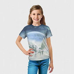 Футболка детская Пегас, цвет: 3D-принт — фото 2