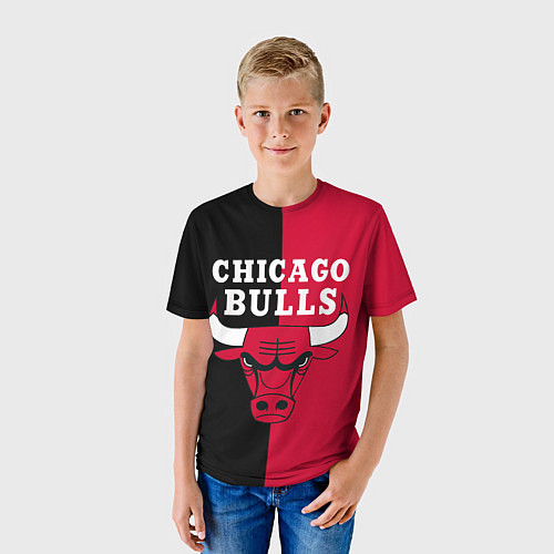 Детская футболка Чикаго Буллз / 3D-принт – фото 3
