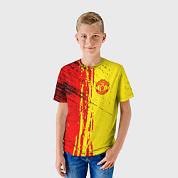Футболка детская Manchester United Дьяволы, цвет: 3D-принт — фото 2