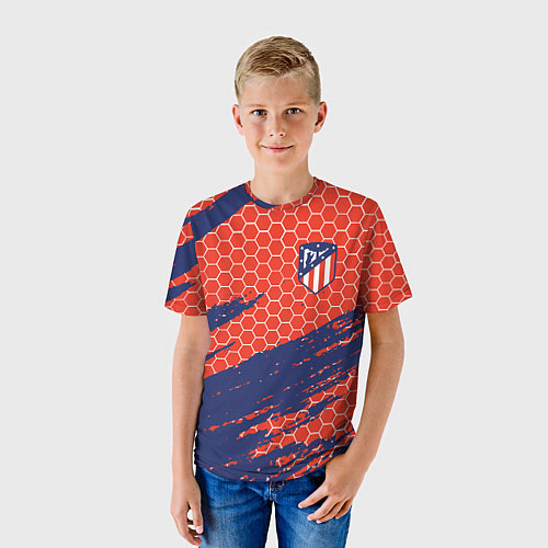 Детская футболка Atletico Madrid / 3D-принт – фото 3