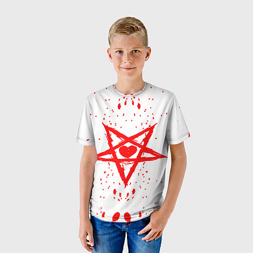 Детская футболка GHOSTEMANE / 3D-принт – фото 3