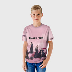 Футболка детская BLACKPINK x PUBG, цвет: 3D-принт — фото 2