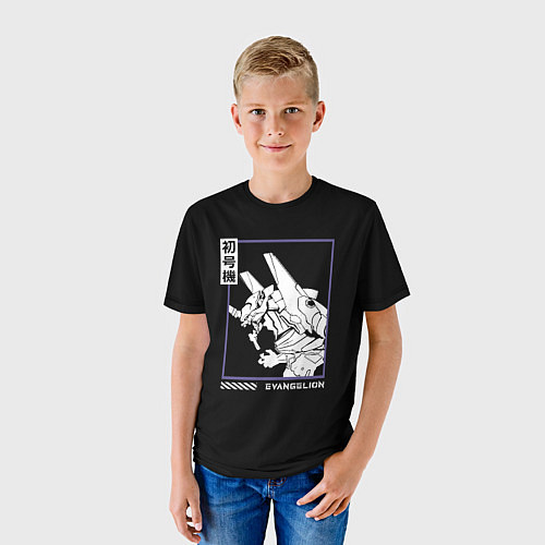 Детская футболка Юнит-01 / 3D-принт – фото 3