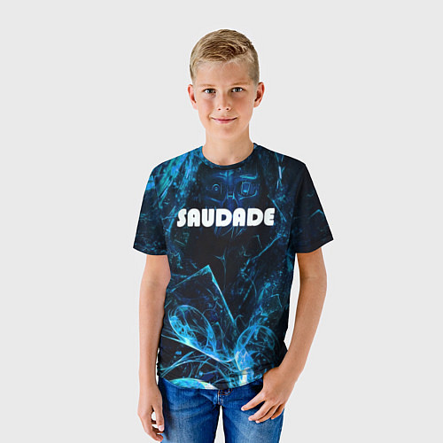 Детская футболка SAUDADE / 3D-принт – фото 3