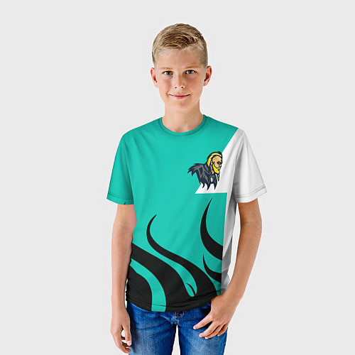 Детская футболка ASSASSINS CREED VALHALLA / 3D-принт – фото 3