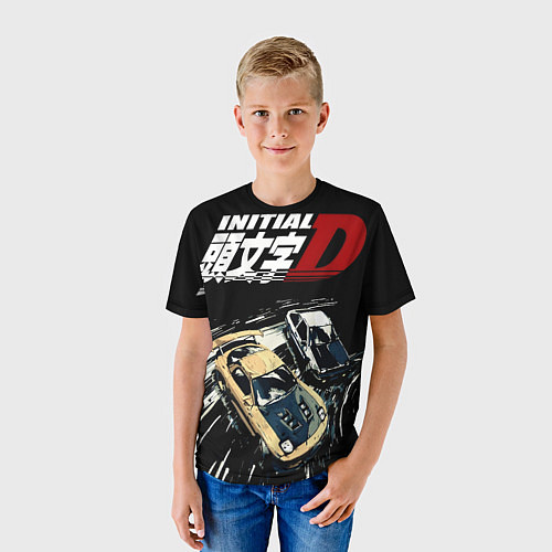 Детская футболка Initial D Z / 3D-принт – фото 3