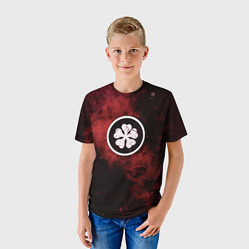 Детская футболка Черный клевер / 3D-принт – фото 3