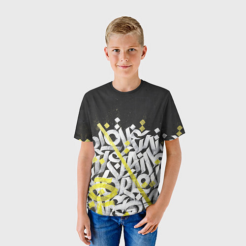 Детская футболка GRAFFITY / 3D-принт – фото 3