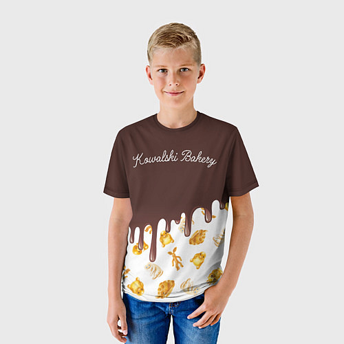Детская футболка Kowalski Cookie in Chocolate / 3D-принт – фото 3