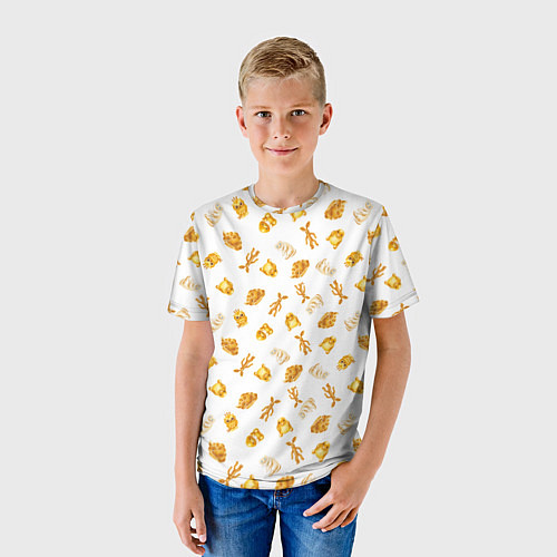 Детская футболка Baked Goods Kowalski Pattern / 3D-принт – фото 3