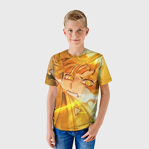 Детская футболка ЗЕНИЦУ АГАЦУМА / 3D-принт – фото 3